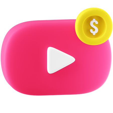 Premium-Video  3D Icon