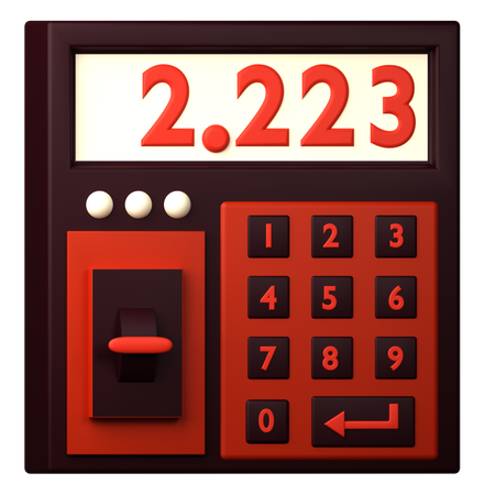 Prepaid Electricity  3D Icon