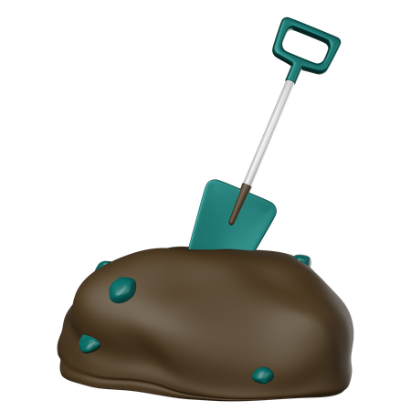 Preparación del suelo  3D Icon