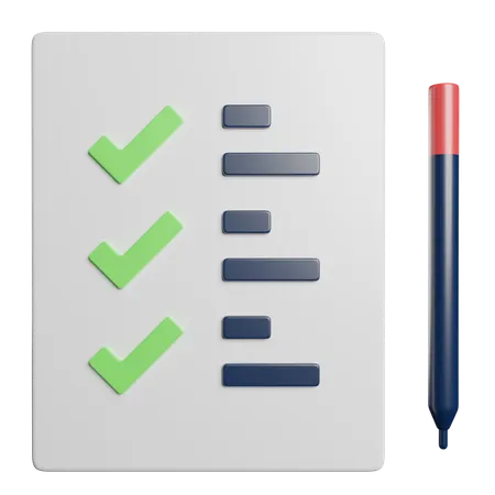 Preparation 3D Icon