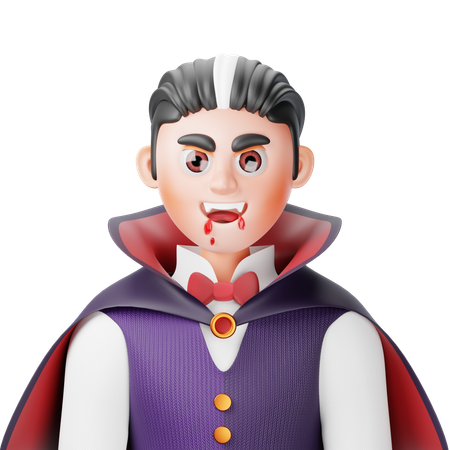 Presas de vampiro  3D Icon