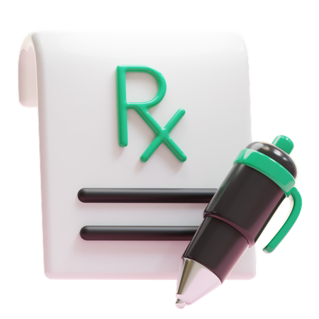 PRESCRIPTION  3D Icon