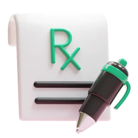 PRESCRIPTION  3D Icon