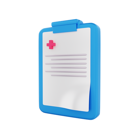Prescription de médicaments  3D Icon