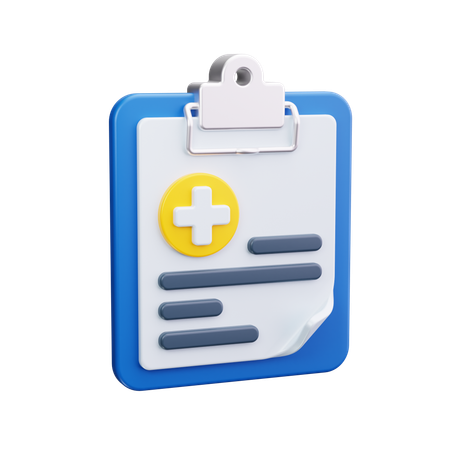 Prescrizione  3D Icon