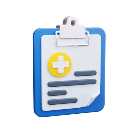 Prescrizione  3D Icon