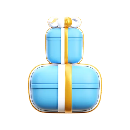 Present Boxes  3D Icon