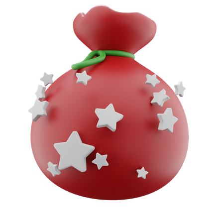 Present Sack  3D Icon