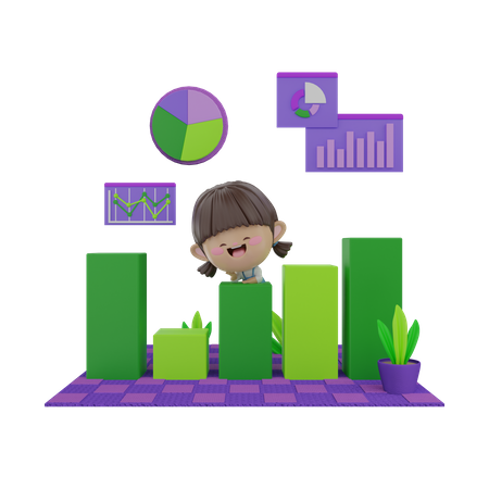 Presentación de negocios  3D Icon