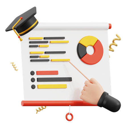 Presentation  3D Icon