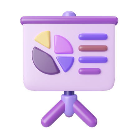 Presentation  3D Icon