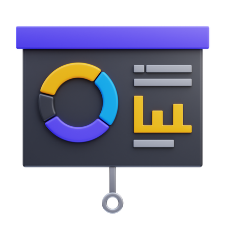 Presentation  3D Icon