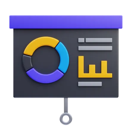 Presentation  3D Icon