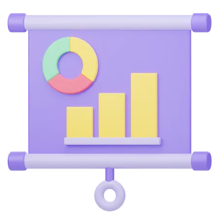 Presentation  3D Icon