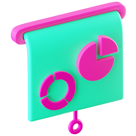 Presentation  3D Icon