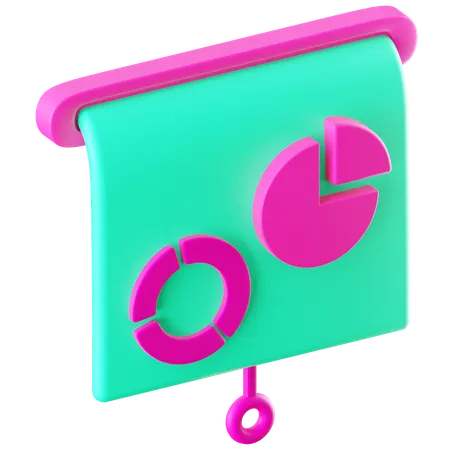 Presentation  3D Icon