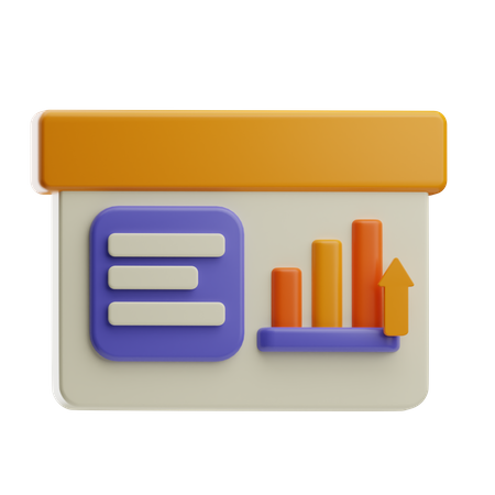 Presentation  3D Icon