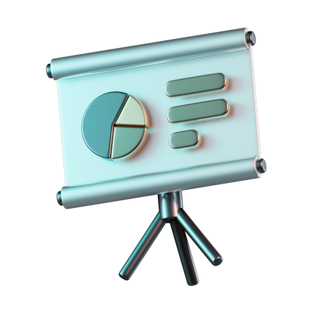 Presentation  3D Icon