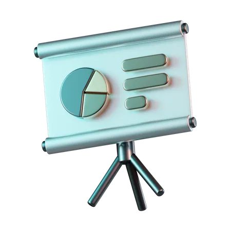 Presentation  3D Icon