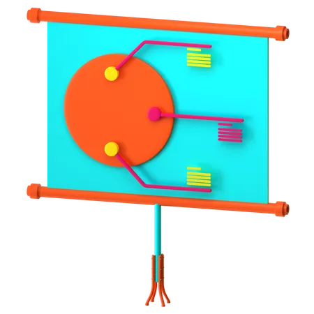 Presentation  3D Icon