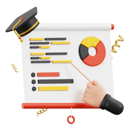 Presentation  3D Icon