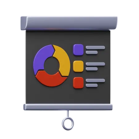 Presentation  3D Icon