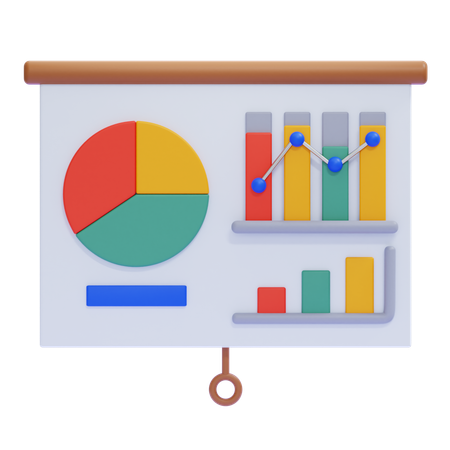 Presentation  3D Icon