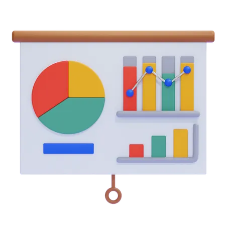 Presentation  3D Icon