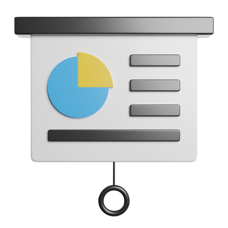 Presentation  3D Icon