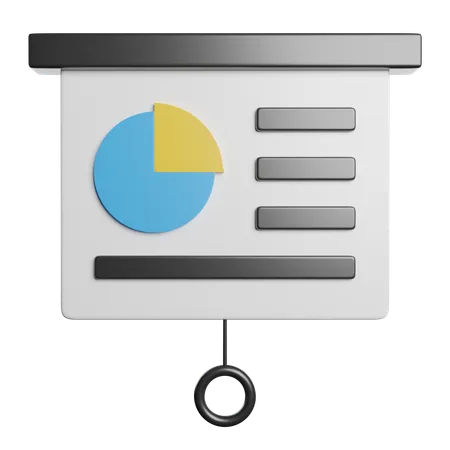 Presentation  3D Icon