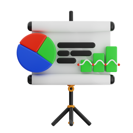 Presentation  3D Icon