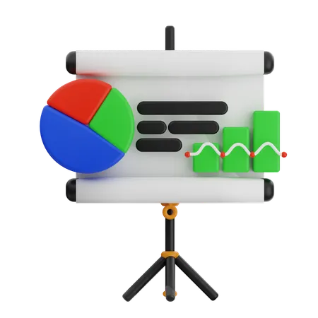 Presentation  3D Icon