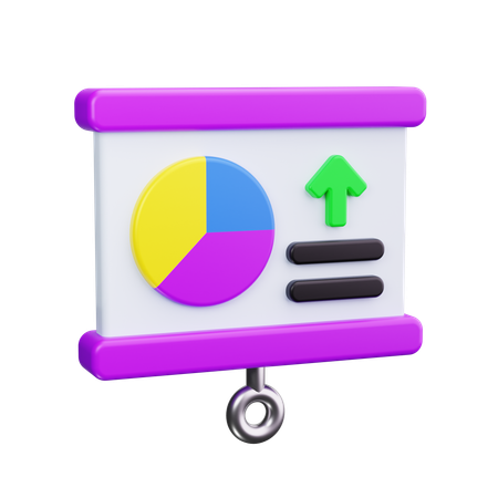 Presentation  3D Icon