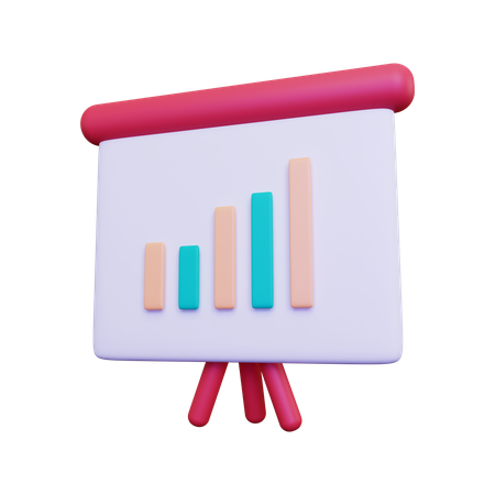 Presentation  3D Icon