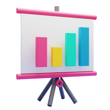 Presentation  3D Icon