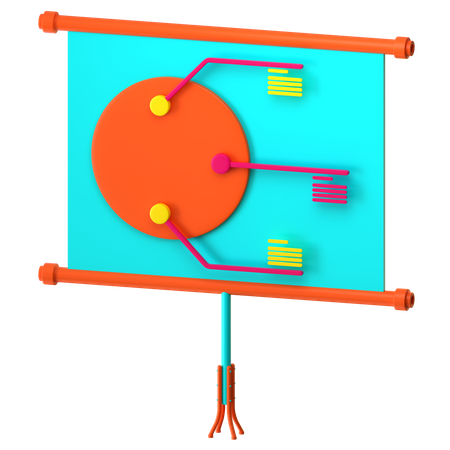 Presentation  3D Icon