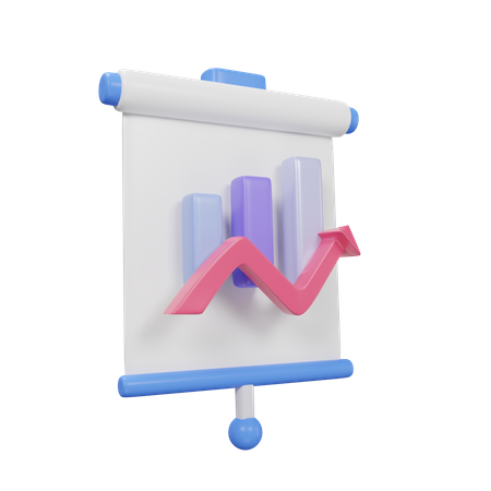 Présentation analytique  3D Icon