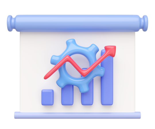 プレゼンテーションボード  3D Icon
