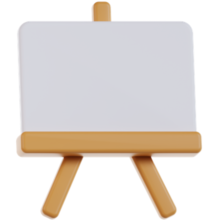 Presentation Board  3D Icon