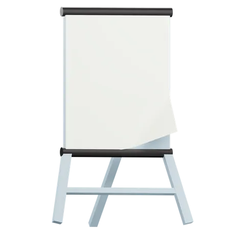 Presentation Board Mockup  3D Icon