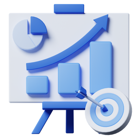 Presentation Data  3D Icon