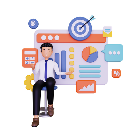 Présentation d'entreprise  3D Icon