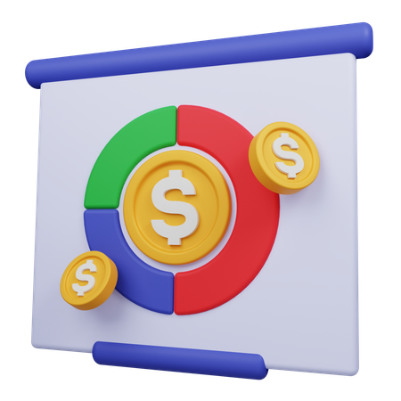 Présentation financière  3D Icon