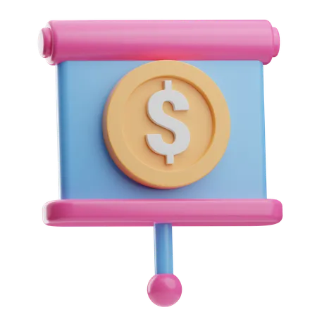 Présentation financière  3D Icon