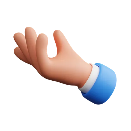 Presentation Hand Gesture  3D Icon