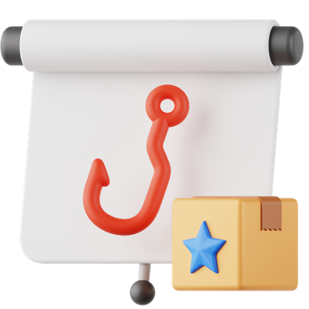 Presentation Hook  3D Icon