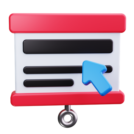 Pointeur de présentation  3D Icon