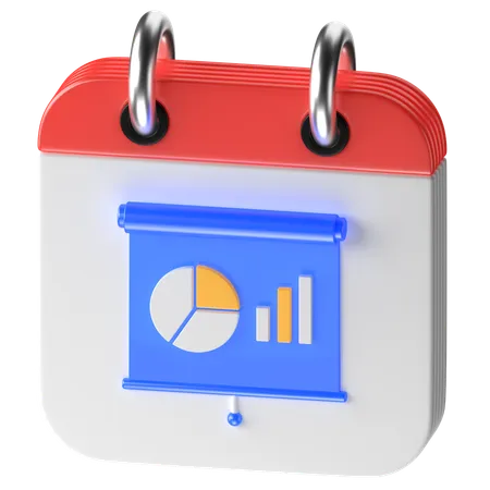 Presentation Schedule  3D Icon