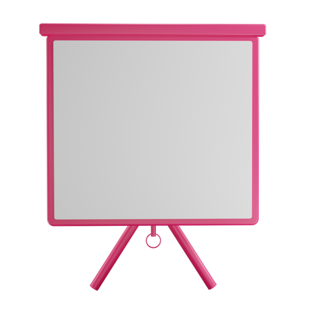 Presentation Screen  3D Icon