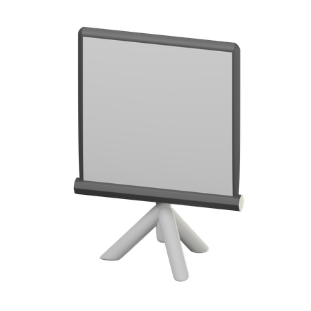 Presentation Screen 3D Icon